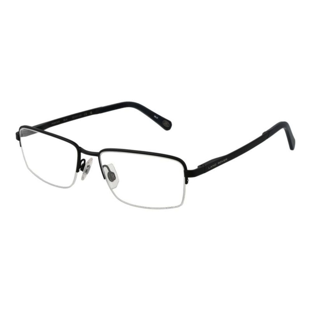 Land Rover Black Stainless Steel Glasses Men's (Frames)